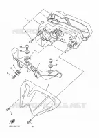 COMPTEUR  pour Yamaha XJ6N de 2014
