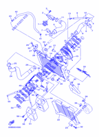 RADIATEUR / DURITES pour Yamaha XJ6N de 2014