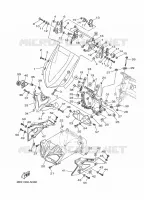 PARE BRISE pour Yamaha XT1200Z de 2014