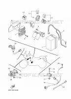 PARTIE ELECTRIQUE 2 pour Yamaha XT1200Z de 2014