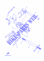 BARILLET DE SELECTION / FOURCHETTES pour Yamaha XT1200Z de 2014