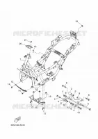 CADRE pour Yamaha YP250R de 2014
