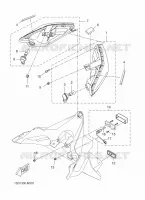 FEU ARRIERE pour Yamaha YP250R de 2014