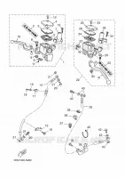 MAITRE CYLINDRE DE FREIN AVANT pour Yamaha YP250R de 2014