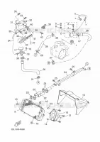 RADIATEUR / DURITES pour Yamaha YP250R de 2014