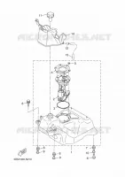 RESERVOIR A ESSENCE pour Yamaha YP250R de 2014