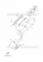 ECHAPPEMENT pour Yamaha YP250RA de 2014