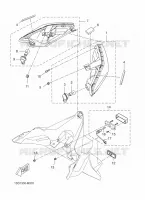 FEU ARRIERE pour Yamaha YP250RA de 2014