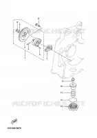POMPE A HUILE pour Yamaha YP250RA de 2014