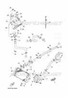 RADIATEUR / DURITES pour Yamaha YP125RA de 2014