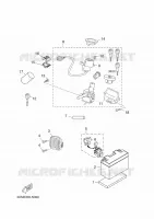 PARTIE ELECTRIQUE 1 pour Yamaha YP125RA de 2014