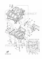 CARTER MOTEUR pour Yamaha MT09A de 2014