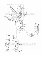 MAITRE CYLINDRE DE FREIN AVANT pour Yamaha MT09A de 2014