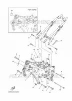 CADRE pour Yamaha MT09A de 2014