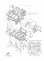 CARTER MOTEUR pour Yamaha MT09A de 2014
