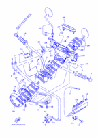 GUIDON ET CABLES pour Yamaha MBK FLIPPER 115 de 2014