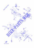 COMMODO / LEVIER   FREIN A DISQUE pour Yamaha MBK FLIPPER 115 de 2014