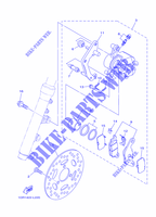 ETRIER DE FREIN AVANT pour Yamaha MBK FLIPPER 115 de 2014