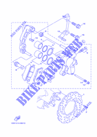 ETRIER DE FREIN AVANT pour Yamaha XC125R de 2014