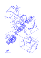 TURBINE / CARTERS DE REFROIDISSEMENT pour Yamaha XC125E de 2014