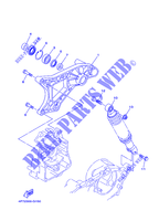 BRAS OSCILLANT / AMORTISSEUR pour Yamaha XC125E de 2014