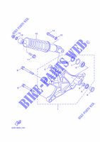 BRAS OSCILLANT / AMORTISSEUR pour Yamaha HW151 de 2014