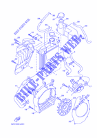 RADIATEUR / DURITES pour Yamaha HW151 de 2014