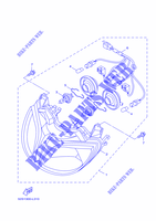PHARE  pour Yamaha HW125 de 2014