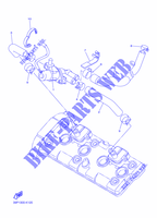 SYSTÈME D'ADMISSION D'AIR AIS pour Yamaha FZ8NA de 2014
