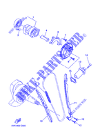 ARBRE A CAMES / CHAINE DE DISTRIBUTION pour Yamaha XT660R de 2014