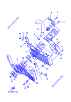 RADIATEUR / DURITES pour Yamaha XT660R de 2014