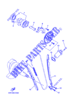 ARBRE A CAMES / CHAINE DE DISTRIBUTION pour Yamaha XT660R de 2014