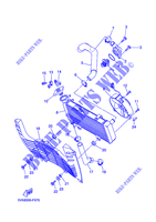 RADIATEUR / DURITES pour Yamaha XT660R de 2014