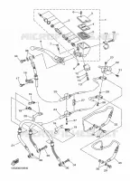 MAITRE CYLINDRE DE FREIN AVANT pour Yamaha DIVERSION 600 F ABS de 2015