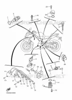PARTIE ELECTRIQUE 1 pour Yamaha DIVERSION 600 F ABS de 2015