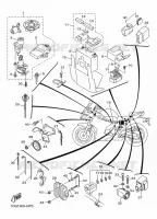 PARTIE ELECTRIQUE 2 pour Yamaha DIVERSION 600 F ABS de 2015