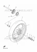 ROUE AVANT pour Yamaha DIVERSION 600 F ABS de 2015