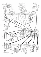 PARTIE ELECTRIQUE 2 pour Yamaha XJ6NA de 2015