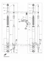 FOURCHE pour Yamaha FZ8NA de 2015