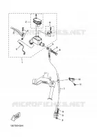 MAITRE CYLINDRE DE FREIN AVANT pour Yamaha EW50N de 2010