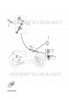 PARTIE ELECTRIQUE 1 pour Yamaha EW50N de 2010