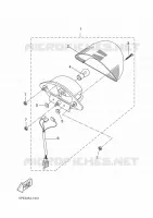 FEU ARRIERE pour Yamaha YQ50 de 2010