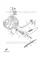 ARBRE A CAMES / CHAINE DE DISTRIBUTION pour Yamaha T110C de 2010