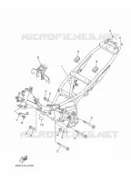 CADRE pour Yamaha T110C de 2010