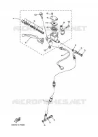 MAITRE CYLINDRE DE FREIN AVANT pour Yamaha T110C de 2010