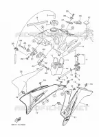 RESERVOIR A ESSENCE pour Yamaha TT-R110E de 2015