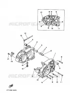 CARTER MOTEUR pour Yamaha DT 125 de 2015