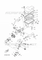 ADMISSION pour Yamaha MT 125 ABS RACE BLU de 2015