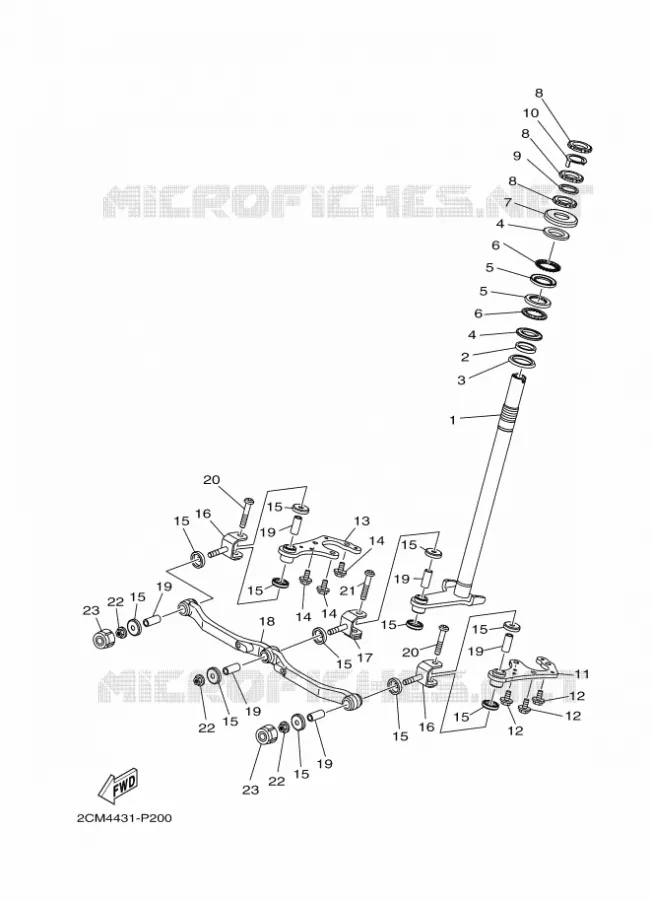 DIRECTION 2 Yamaha SCOOTER 125 2015 TRICITY ABS  MW125ATRICITY