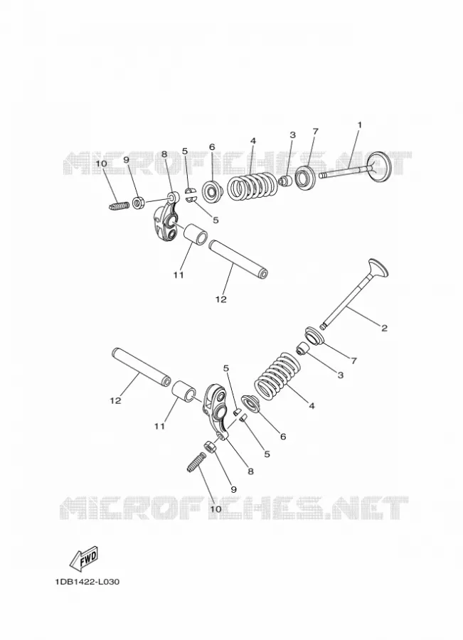 SOUPAPE Yamaha SCOOTER 125 2015 TRICITY ABS  MW125ATRICITY